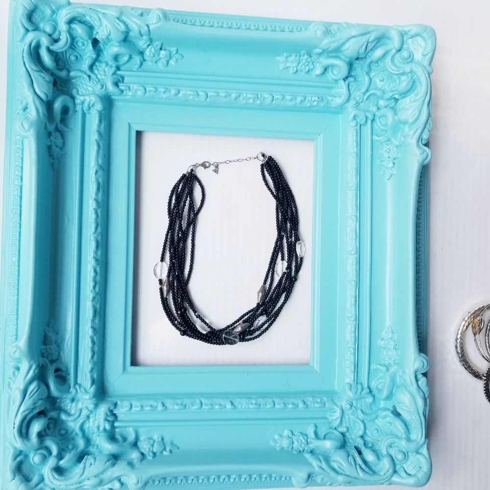Silpada Black Bead Necklace